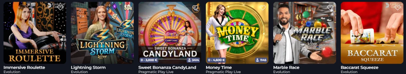 Casino en vivo 